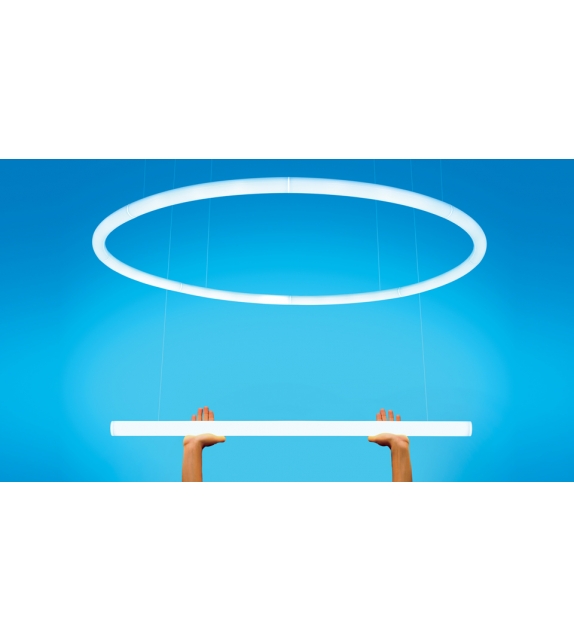 Alphabet of light linear Artemide Suspension Lamp