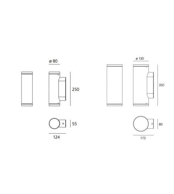 Calumet Artemide Lámpara de Pared
