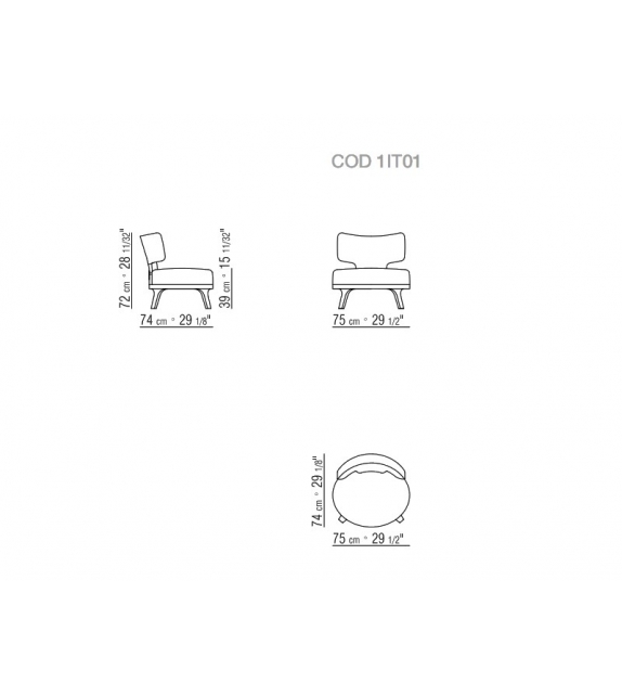 Drop Flexform Poltrona