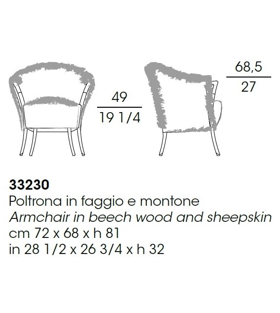 Progetti Fashion Giorgetti Poltrona