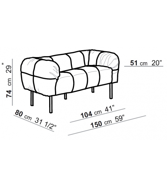 Pecorelle Arflex Poltrona