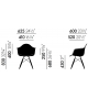 Eames Plastic Armchair DAW Poltroncina Con Cuscino Vitra