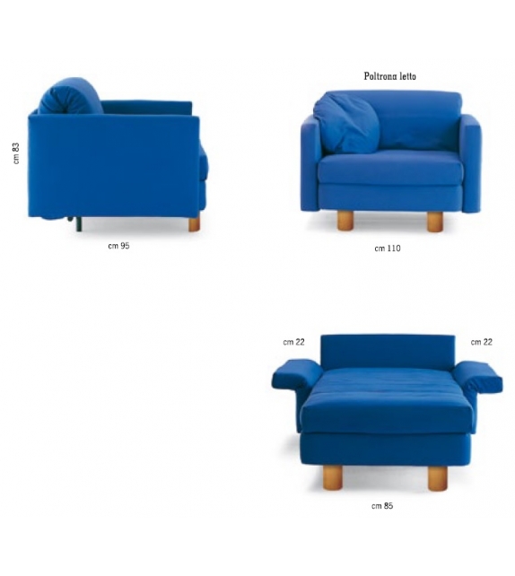 Dandy Campeggi Sillón-Cama