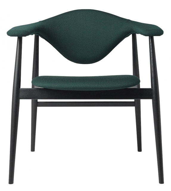 Masculo Gubi Silla con Base de Madera