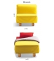 Istante Campeggi Fauteuil-Lit