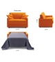 Go small Campeggi Fauteuil-Lit