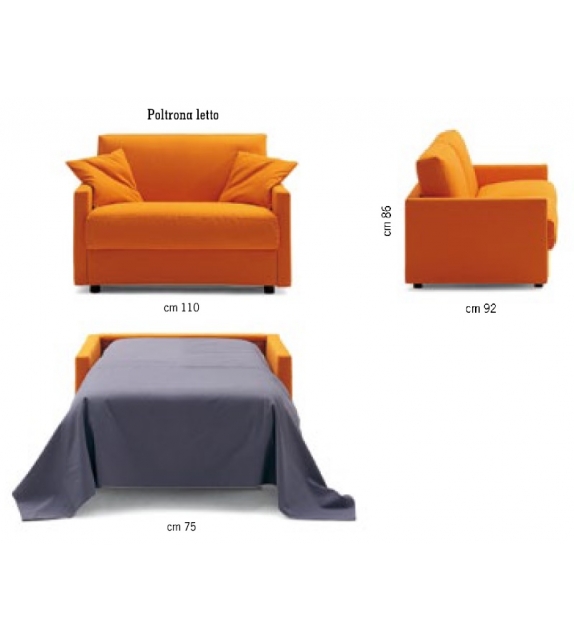 Go small Campeggi Sillón-Cama