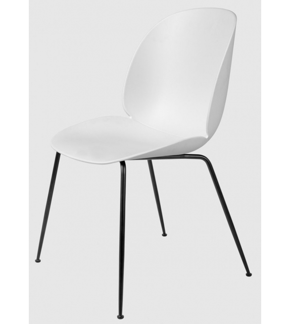 Beetle Dining Gubi Silla con Base Cónica