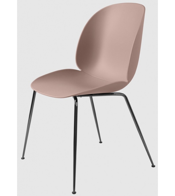 Beetle Dining Gubi Stuhl mit Konische Basis