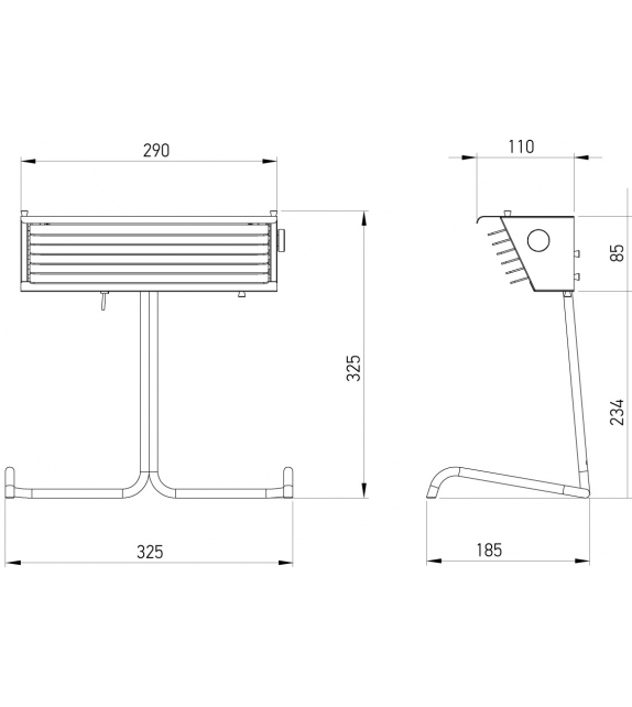 Biny Table DCW Éditions Lampe de Table