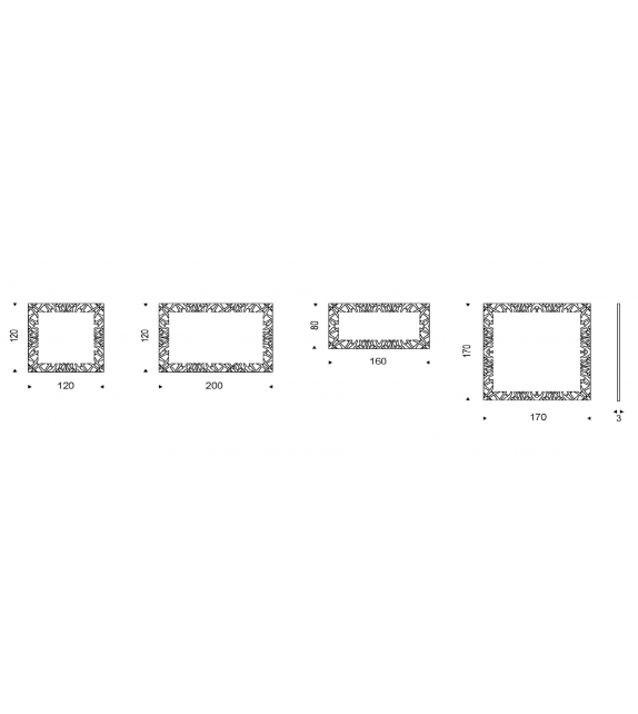 Kenya Cattelan Italia Specchio