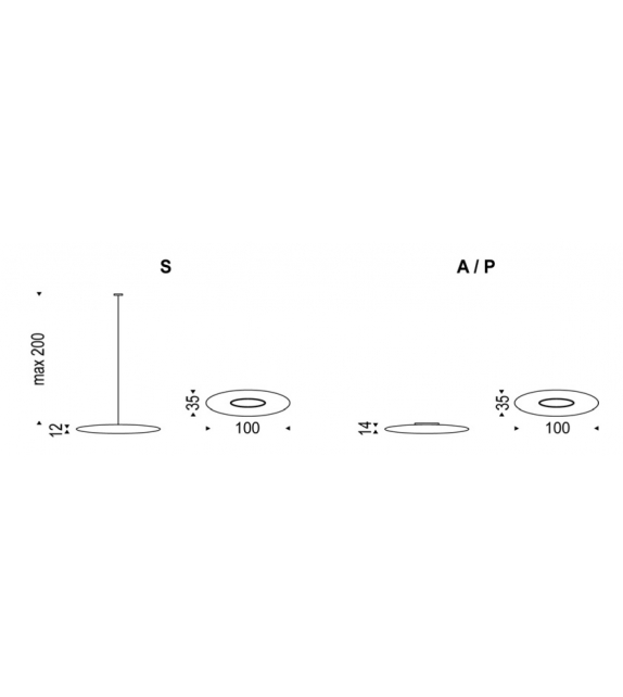 Astra Cattelan Italia Lampada