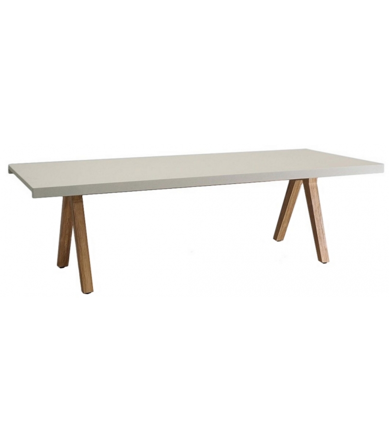 Vieques Kettal Mesa Comedor Con Patas De Madera