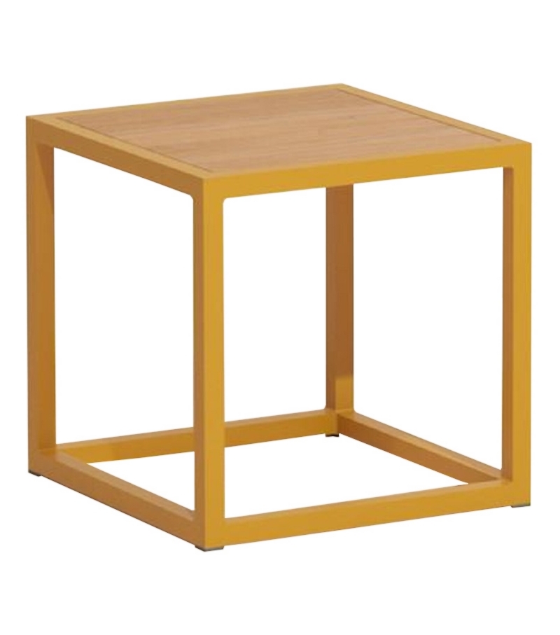 Landscapes Kettal Beistelltisch mit Teakholz Platte