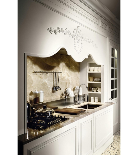 Floral L'Ottocento Kitchen
