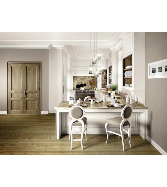 Floral L'Ottocento Kitchen