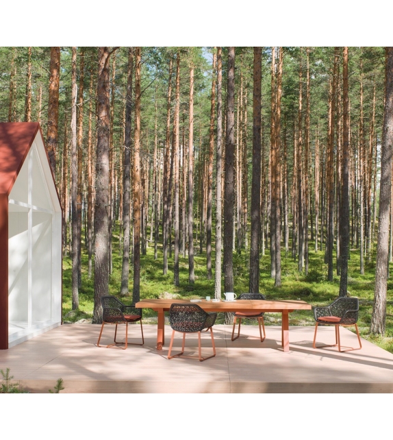 Maia Kettal Slide Base Dining Armchair