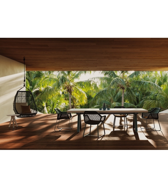 Maia Kettal Slide Base Dining Armchair