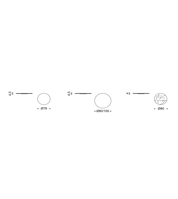 Lazy Susan Cattelan Italia Swivelling Tray