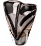 Venini Black Belt Otto Vase