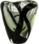 Venini Black Belt Otto Vase