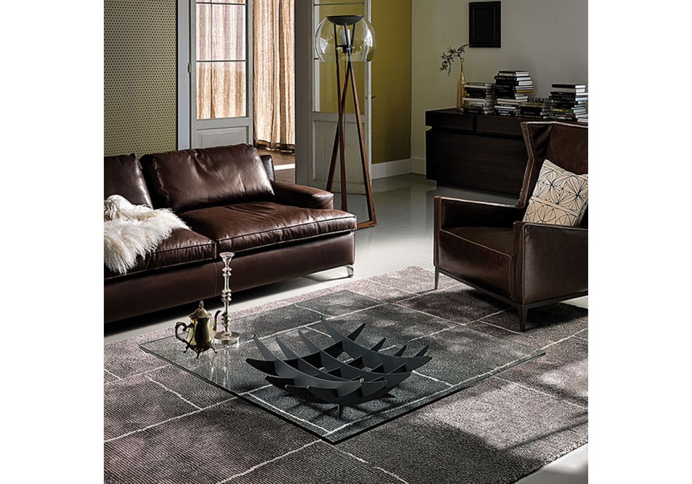 ■カッテラン・イタリア■ATLASガラス　センターテーブル　モダン　リビング □Cattelan Italia/カッテラン・イタリア□ATLAS/アトラス