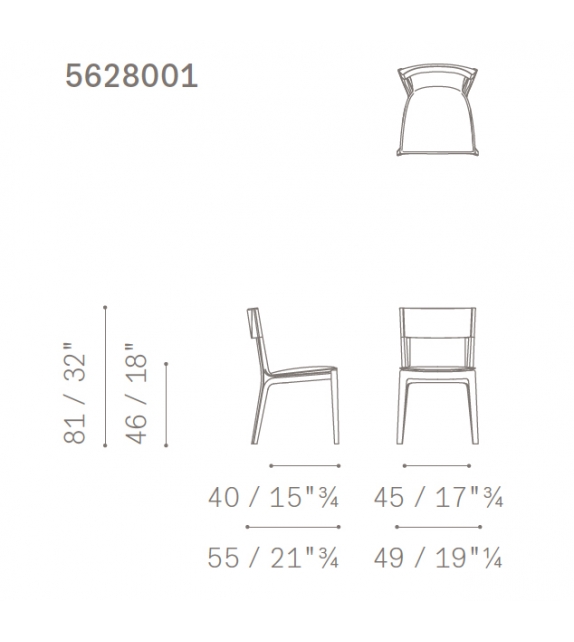 Isadora Poltrona Frau Chair