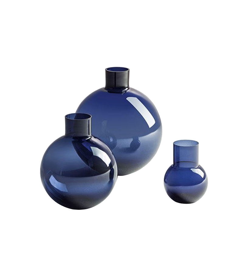 Poltrona Frau Gli Oggetti - Blue Pallo Vase