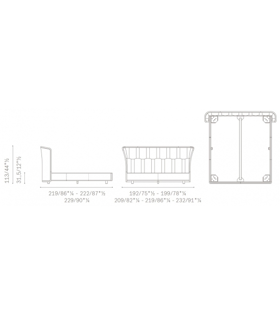 Lola Darling Poltrona Frau Bed