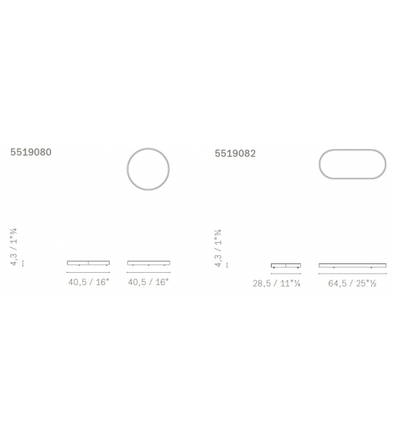 Gli Oggetti - Zhuang Poltrona Frau Tray
