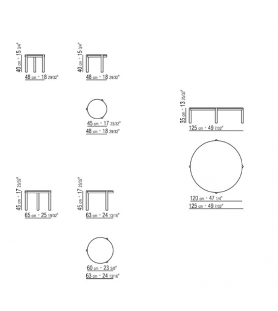 Gustav Flexform Couchtisch