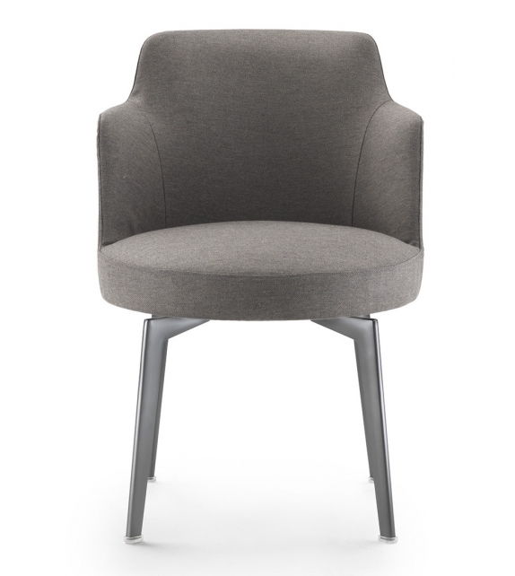 Hera Flexform Petit Fauteuil avec Jambes en Métal