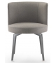 Hera Flexform Small Armchair with Metal Legs