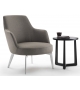 Hera Flexform Sessel mit Metallbeinen