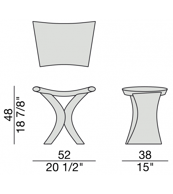 Torii Porada Tabouret