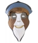 Bosa Primates Masks Brazza Skulptur