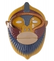 Primates Masks Kandti Bosa Sculpture