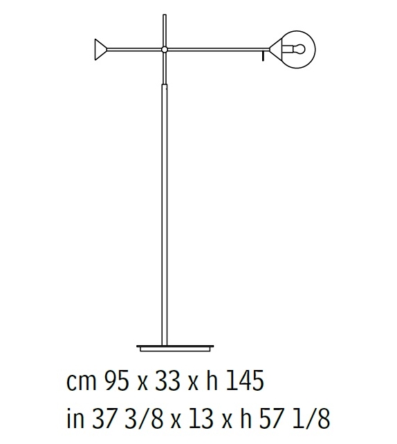 Kendama Giorgetti Tischleuchte