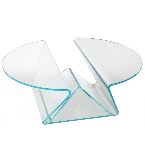 Plissé Glas Italia Couchtisch