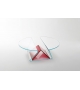 Plissé Glas Italia Table Basse