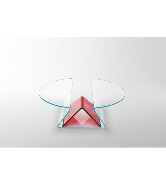 Plissé Glas Italia Couchtisch