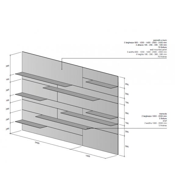 Load-It Porro Bookshelf