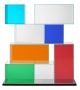 Quantum Glas Italia Bookshelf