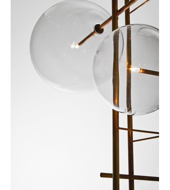 Bolle Tela Gallotti&Radice Lampada a Sospensione