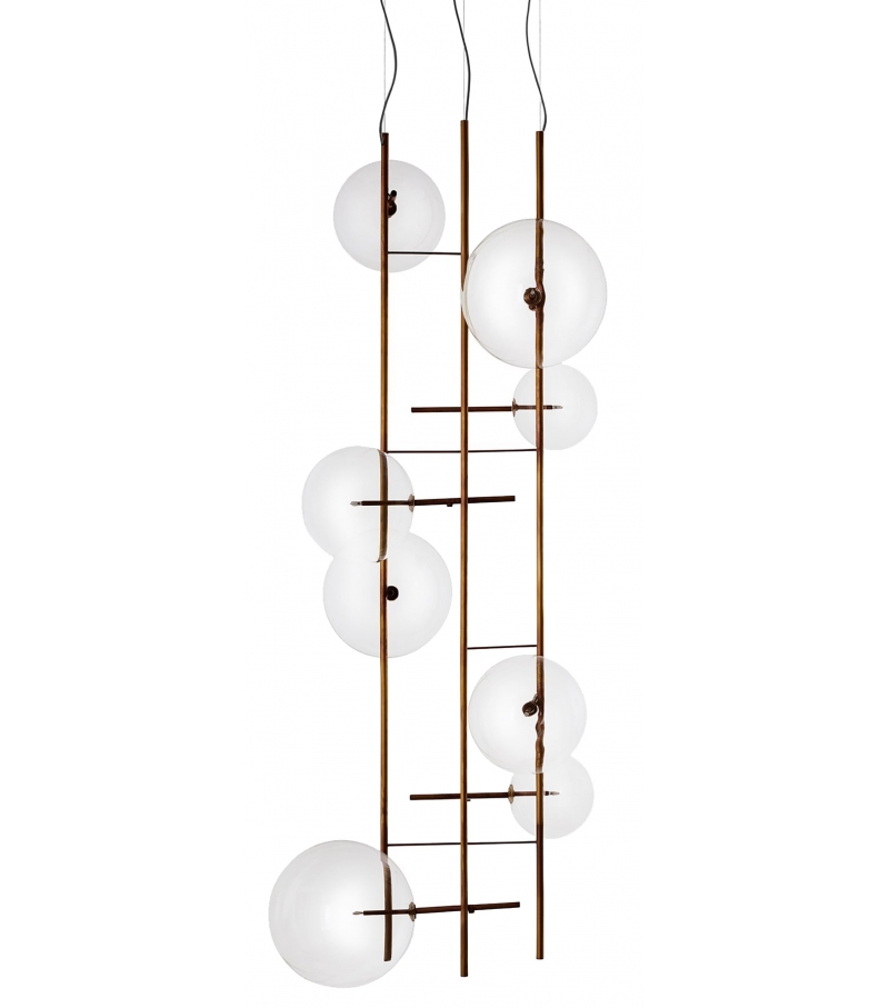 Bolle Tela Gallotti&Radice Lámpara de Suspensión