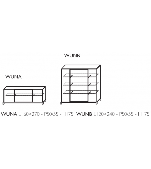 Wunderkammer Glas Italia Vetrina