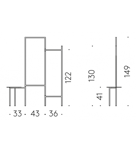 Garderobier DePadova Galan De Noche