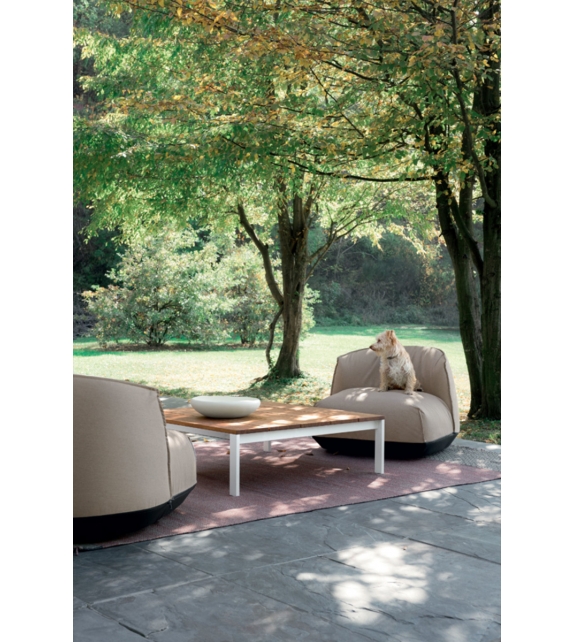 Be-Easy Slatted Kristalia Couchtisch