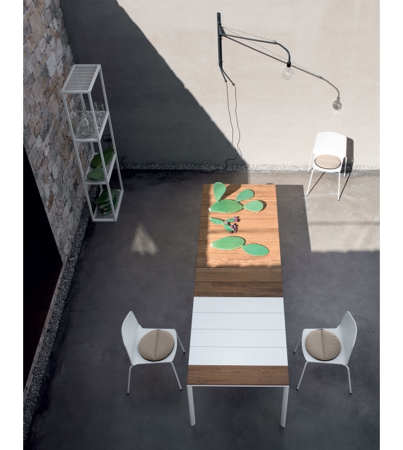 Maki Slatted Kristalia Mesa Extensible