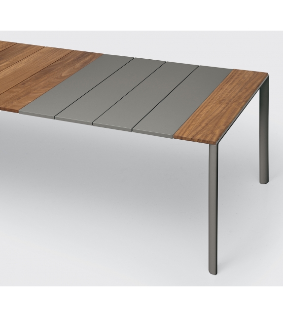 Maki Slatted Kristalia Extensible Table